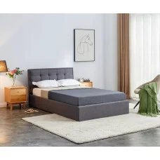 Bed PADVA 120, GRAY